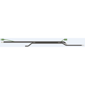 Sauermann 27537 is a 10" (3m) Hose Extension, Dual Hose, with Tc