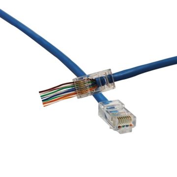 Eclipse Tools Pro'sKit 50 Pcs QuikThru RJ45 - CAT6 Connectors