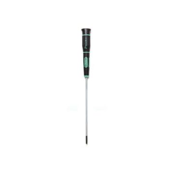 Eclipse Tools Pro'sKit Precision Flat Blade Screwdriver 4.0mm x 6"