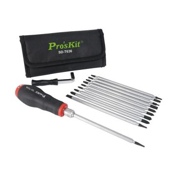 Eclipse Tools Pro'sKit 12 Piece Torque Screwdriver Set