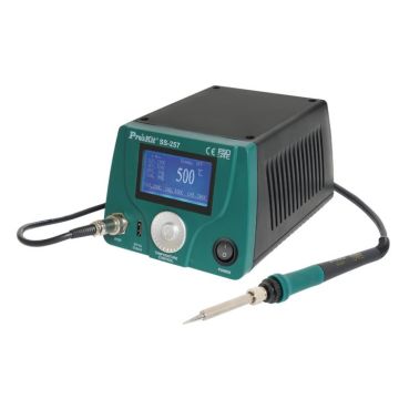 Eclipse Tools Pro'sKit LCD Smart Soldering Station w/ Stainless Steel Heating Element