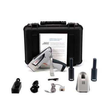 Thermo Scientific Niton XL3t 700 XRF Analyzer, USB Cable, DB9 Female to 2.5mm Serial Cable, Batteries, Battery charging dock,  AC Adapter/Charger, Power Cord, Quick Start Guide, Hard Carrying case