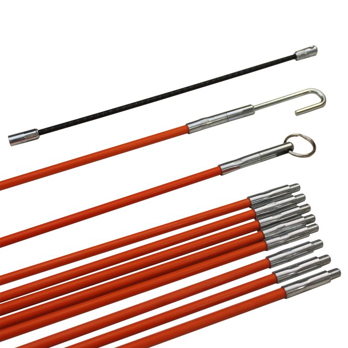 Eclipse Tools Pro'sKit Push Pull Rod Set with Accessories in a clear tube (10 sections per tube)