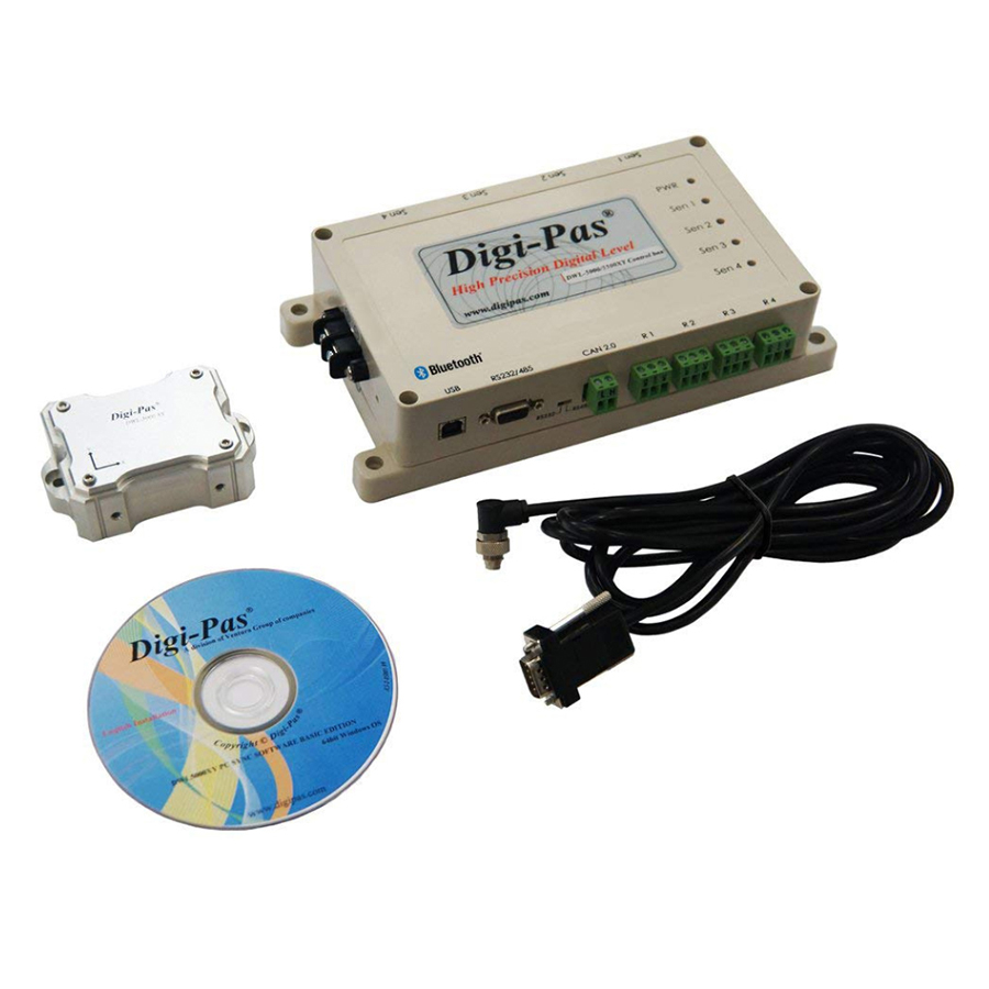 Digi-Pas Control Box for DWL5000/5500/5800 XY 2-Axis Inclinometers