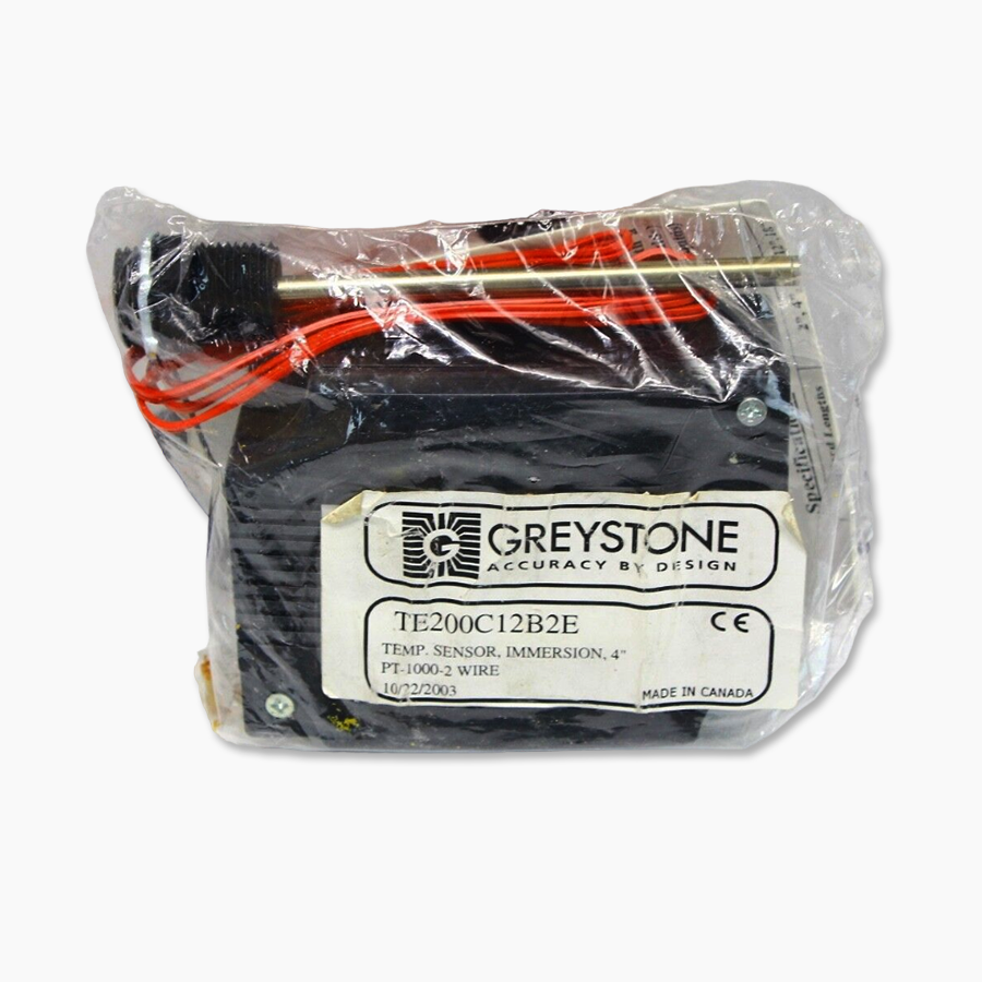 Greystone 4” Immersion Temperature Sensor TE200C12B2E PT-1000-2 WIRE