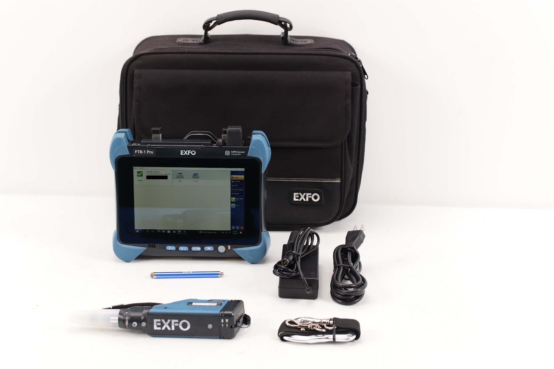 EXFO FTB-1 PRO V2 FTBx-720C SM MM 850/1300 1310/1550 nm OTDR iOLM IADV PM VFL QUAD