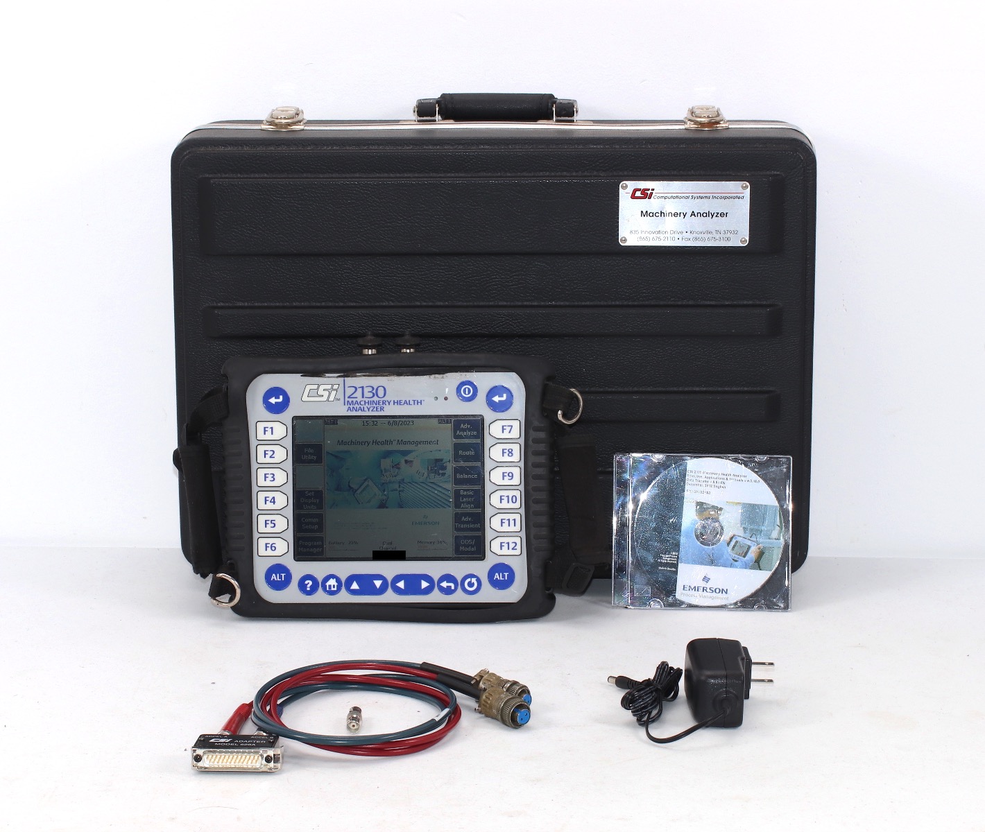 Emerson CSi 2130 Machinery Health Analyzer - Dual Channel