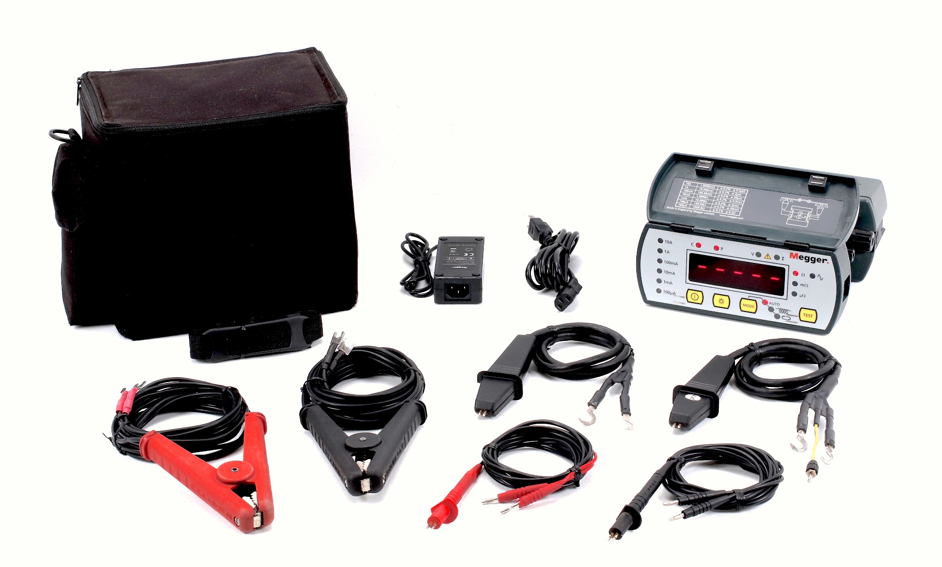 Megger DLRO10 - Digital Low Resistance Ohmmeter, 10 Amp