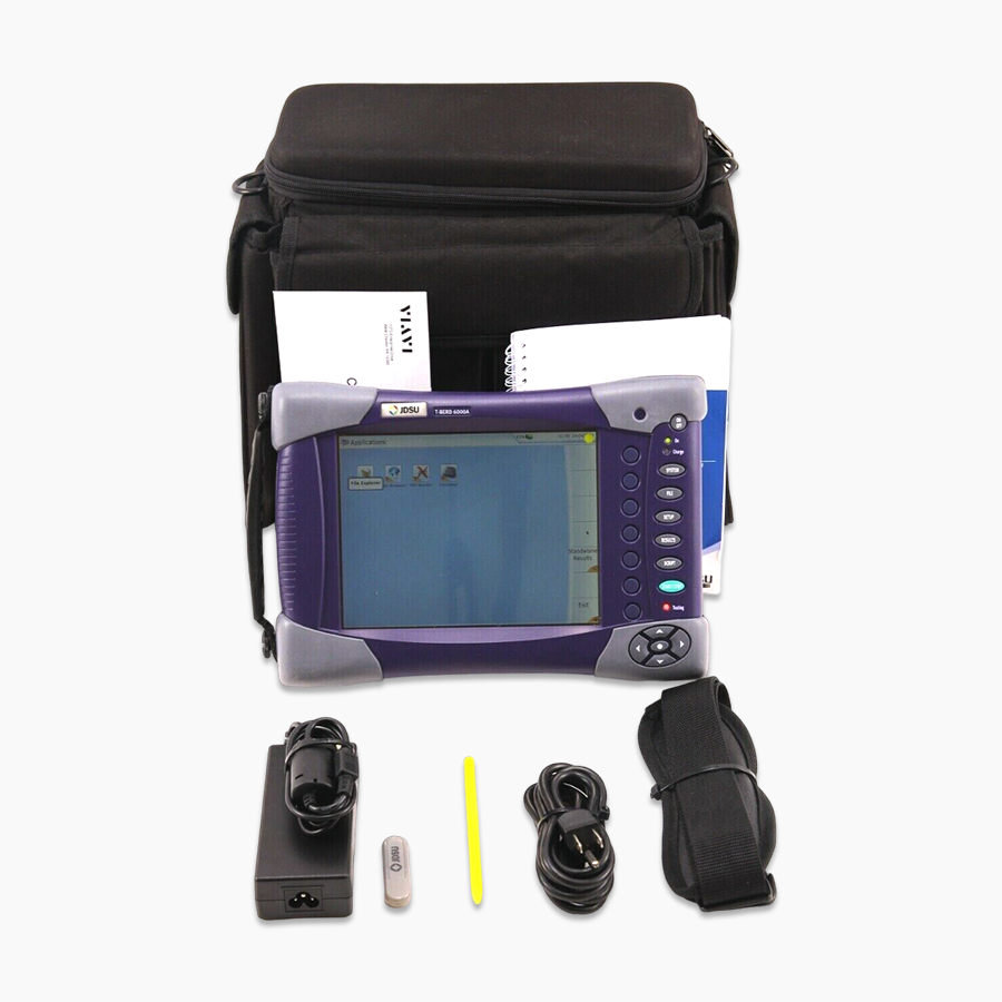 JDSU T-BERD 6000A MSAM Dual Port 4Gig WAN LAN Ethernet Tester -Calibrated-