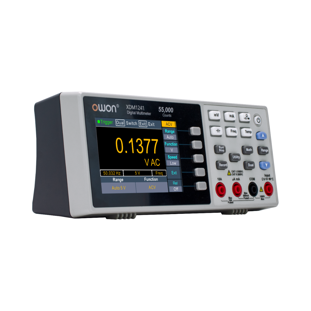 OWON 4 1/2 Digits XDM1241 Bench-Type Digital Multimeter with 3.5-inch LCD