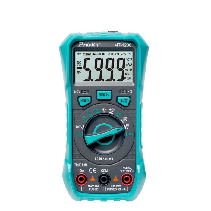 Eclipse Tools Pro'sKit 3-5/6 True-RMS Compact Digital Multimeter