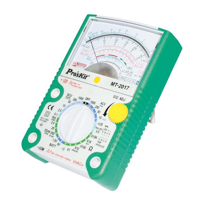 Eclipse Tools Pro'sKit Null DCV Protective Function Analog Multimeter