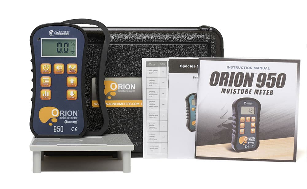 Wagner Meters Orion® 950 Smart Pinless Wood Moisture Meter with Backlight