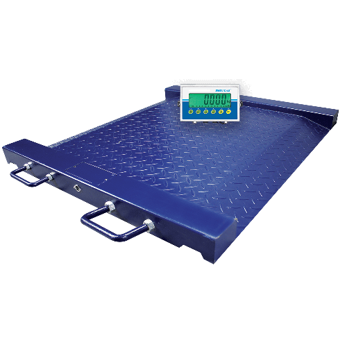 Adam Equipment PTM Drum & Wheelchair Platforms W/AE503 Label Printing Indicator