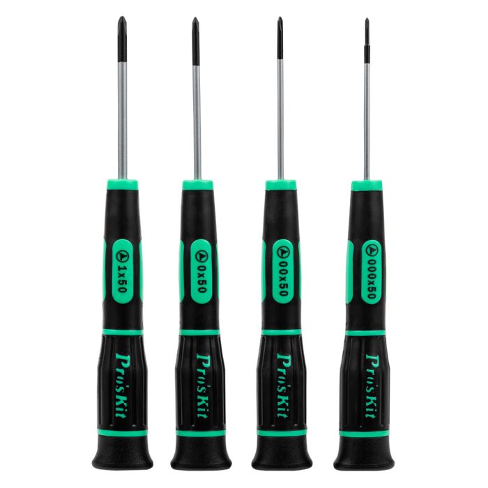 Eclipse Tools Pro'sKit 4 Piece Precision Screwdriver Set