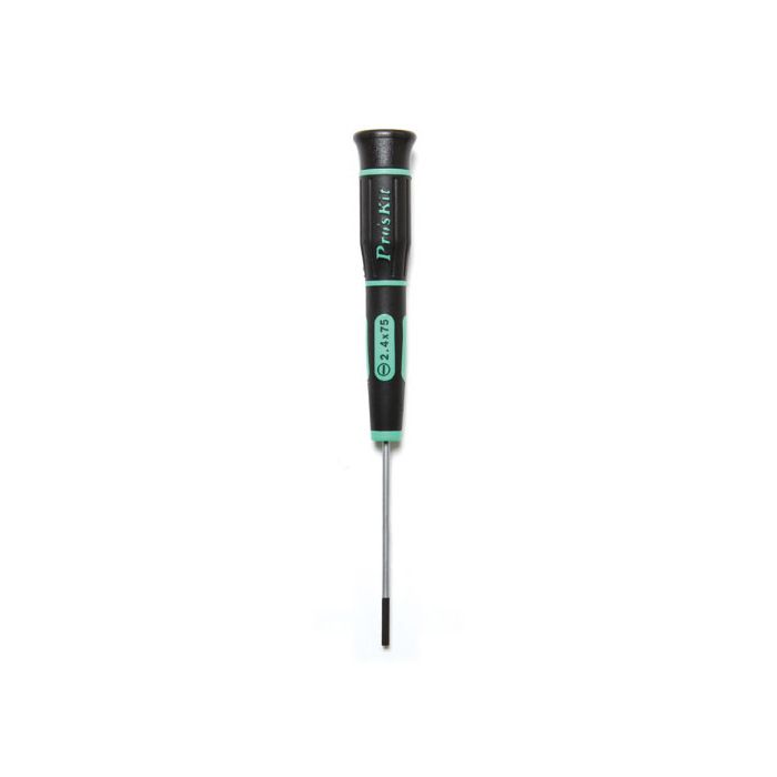 Eclipse Tools Pro'sKit Precision Flat Blade Screwdriver 2.4mm x 3"