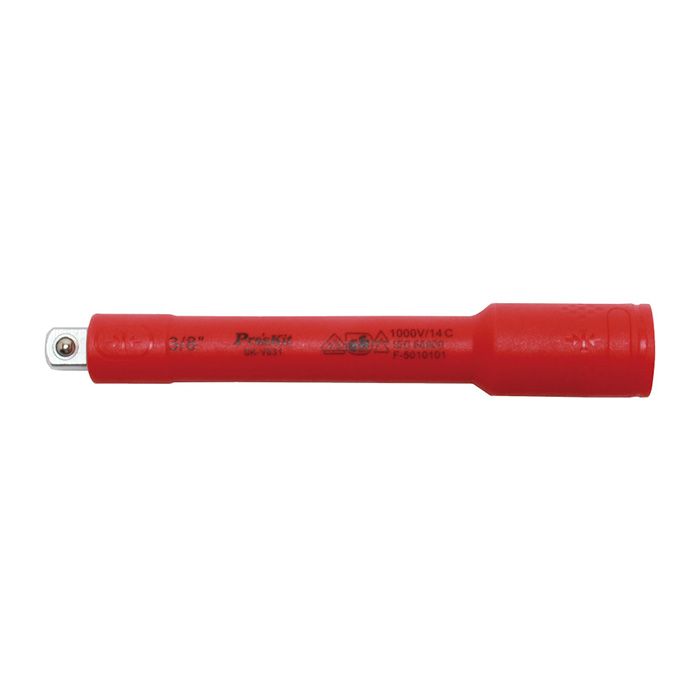 Eclipse Tools Pro'sKit VDE 1000V Insulated 3/8" Drive Extension Bar - 5"