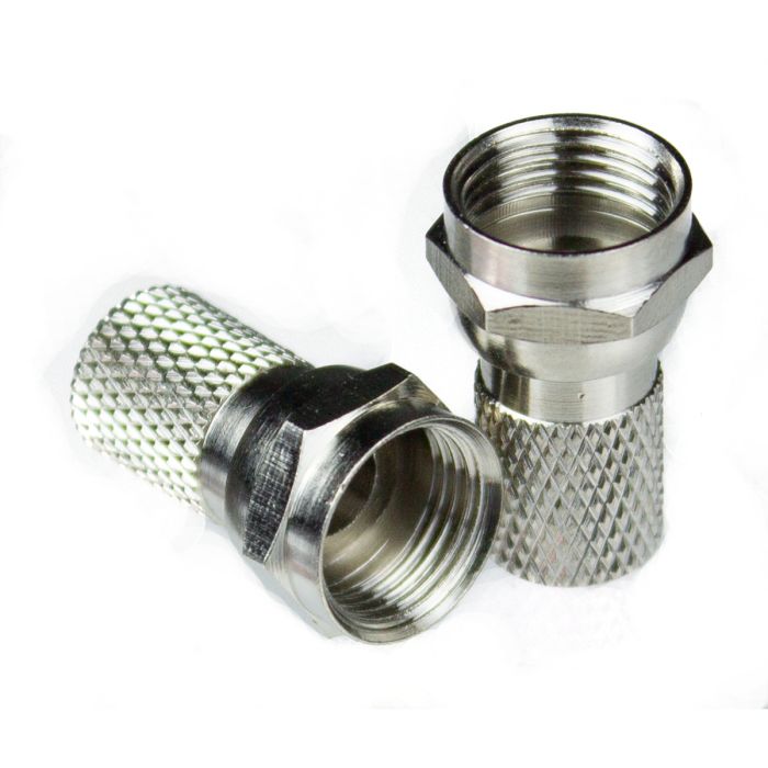 Eclipse Tools Pro'sKit Twist-On CATV F Connectors, RG59, 10 Pack