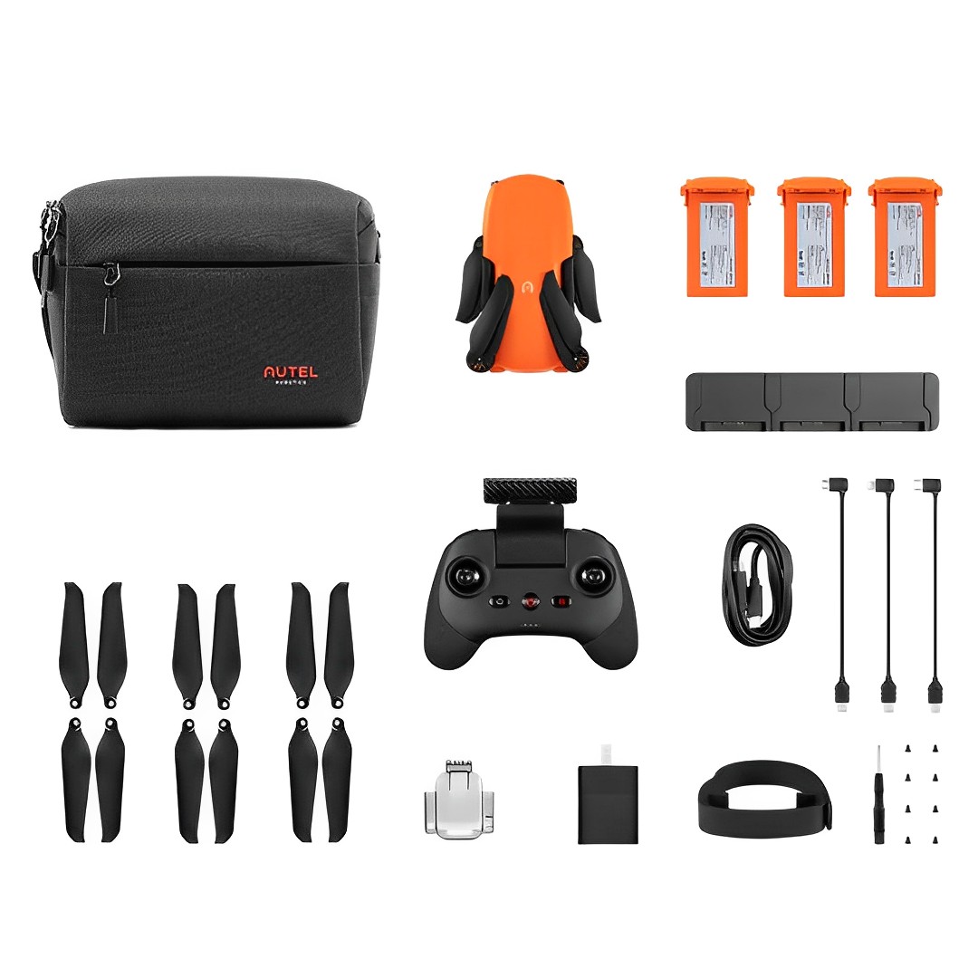 Autel Robotics EVO Nano+ Drone Premium Bundle - Orange