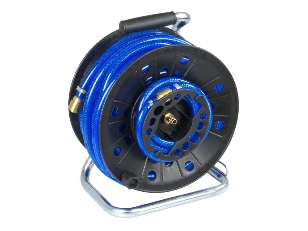 Wohler 7565 Compressed Air Hose Reel with 65 ft Hose